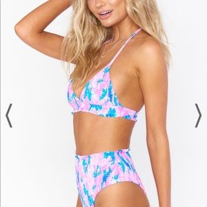 Show Me Your Mumu ~ Bermuda top small / Atlantis bottom medium